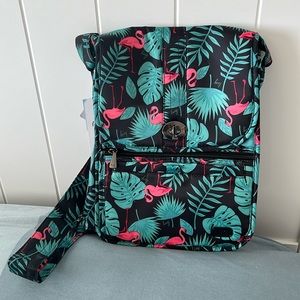 Lug Moped Crossbody Bag - NWT Flamingo Black